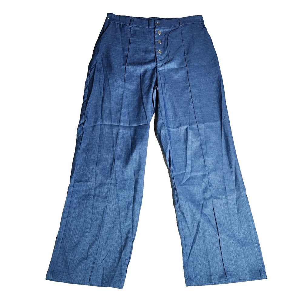 Coofandy Men 2 Piece Stretch Suit Set Slim Fit Lapel Jacket & Match Pants L Blue - Picture 10 of 16